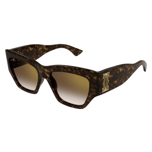 SUNGLASS CARTIER/CT0435S/002/55-17-135
